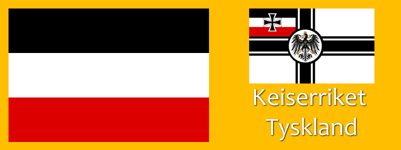 Flagg Keiserriket Tyskland